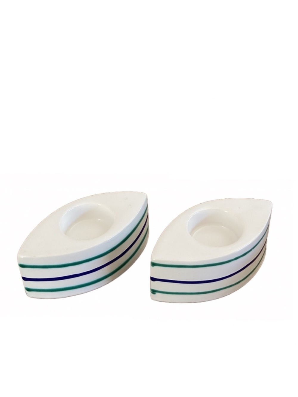 Gmundner Keramik Traunsee Tealight Holders - Set of 2